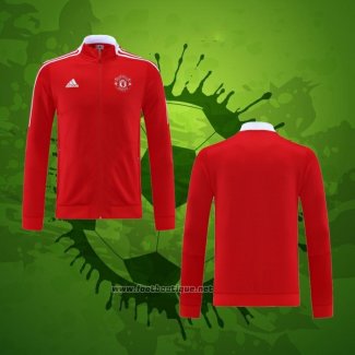 Veste Manchester United 2021-2022 Rouge