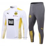 Ensemble Survetement Sweat Dortmund 2021-2022 Blanc