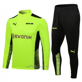 Ensemble Survetement Sweat Dortmund 2021-2022 Vert