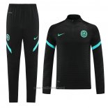 Ensemble Survetement Sweat Inter Milan 2021-2022 Noir