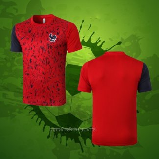 Maillot Entrainement France 2020-2021 Rouge