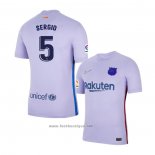 Maillot FC Barcelone Joueur Sergio Exterieur 2021-2022