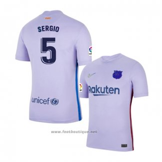 Maillot FC Barcelone Joueur Sergio Exterieur 2021-2022