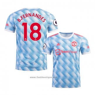 Maillot Manchester United Joueur B.fernandes Exterieur 2021-2022