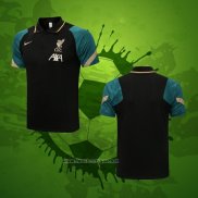 Maillot Polo Liverpool 2021-2022 Noir