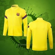 Veste FC Barcelone 2020-2021 Jaune