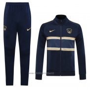 Ensemble Survetement Veste Pumas Unam 2020-2021 Bleu