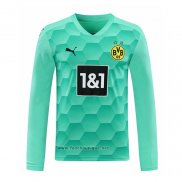 Maillot Dortmund Gardien Manches Longues 2020-2021 Vert