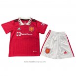 Maillot Manchester United Domicile Enfant 2022-2023