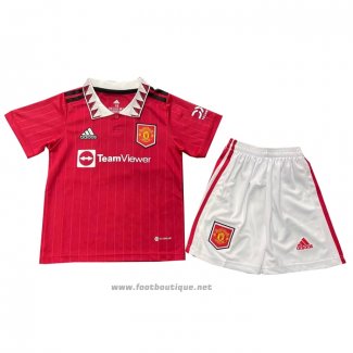 Maillot Manchester United Domicile Enfant 2022-2023