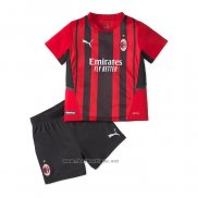 Maillot Milan AC Domicile Enfant 2021-2022