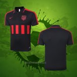 Maillot Polo Atletico Madrid 2020-2021 Noir