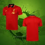 Maillot Polo Liverpool 2021-2022 Rouge