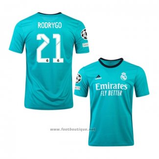 Maillot Real Madrid Joueur Rodrygo Third 2021-2022