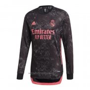 Maillot Real Madrid Third Manches Longues 2020-2021