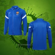 Veste FC Barcelone 2021-2022 Bleu Y Blanc