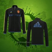 Veste Manchester United 2021-2022 Noir Y Bleu