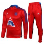 Ensemble Survetement Sweat Bayern Munich 2021-2022 Rouge