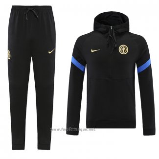 Ensemble Survetement Sweat Inter Milan 2021-2022 Noir