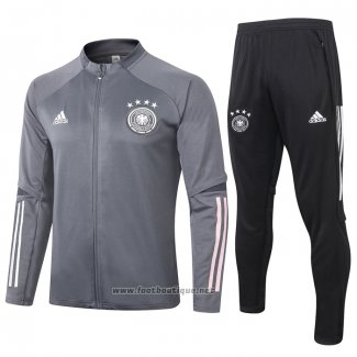 Ensemble Survetement Veste Allemagne 2020 Gris