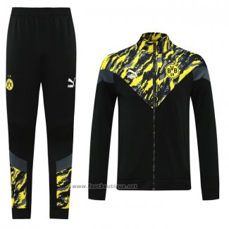 Ensemble Survetement Veste Dortmund 2021 Noir