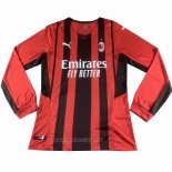 Maillot Milan AC Domicile Manches Longues 2021-2022