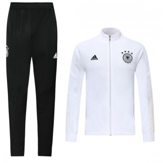 Ensemble Survetement Veste Allemagne 2020 Blanc