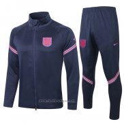 Ensemble Survetement Veste Angleterre 2020 Bleu