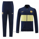 Ensemble Survetement Veste Pumas Unam 2021-2022 Bleu