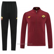 Ensemble Survetement Veste Roma 2021-2022 Rouge