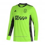 Maillot Ajax Gardien Manches Longues 2020-2021 Vert