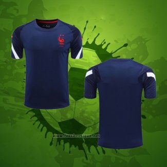 Maillot Entrainement France 2020-2021 Bleu