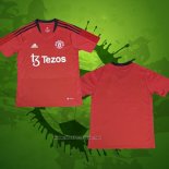 Maillot Entrainement Manchester United 2022 Rouge