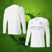 Maillot Manchester City Exterieur Manches Longues 2021-2022