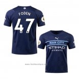 Maillot Manchester City Joueur Foden Third 2021-2022