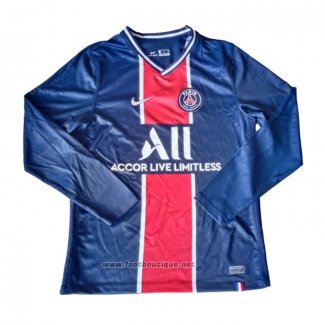 Maillot Paris Saint-Germain Domicile Manches Longues 2020-2021