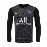 Maillot Paris Saint-Germain Gardien Manches Longues 2020-2021 Noir