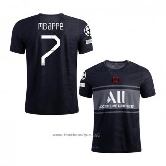 Maillot Paris Saint-Germain Joueur Mbappe Third 2021-2022