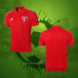 Maillot Polo Sao Paulo 2020-2021 Rouge