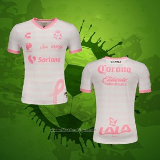 Thailande Maillot Santos Laguna Octubre Rosa 2021