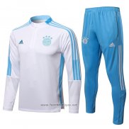 Ensemble Survetement Sweat Bayern Munich 2021-2022 Blanc