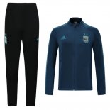 Ensemble Survetement Veste Argentine 2020-2021 Bleu