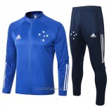 Ensemble Survetement Veste Cruzeiro 2020-2021 Bleu