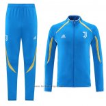 Ensemble Survetement Veste Juventus Teamgeist 2021-2022 Bleu