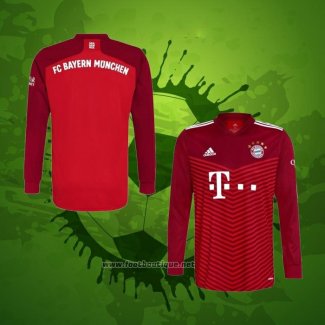 Maillot Bayern Munich Domicile Manches Longues 2021-2022