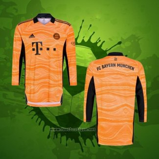 Maillot Bayern Munich Gardien Domicile Manches Longues 2021-2022