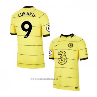 Maillot Chelsea Joueur Lukaku Exterieur 2021-2022