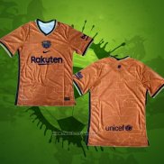 Maillot Entrainement FC Barcelone 2021 Orange