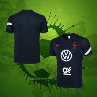 Maillot Entrainement France 2021-2022 Bleu