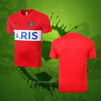 Maillot Entrainement Paris Saint-Germain Jordan 2020-2021 Rouge